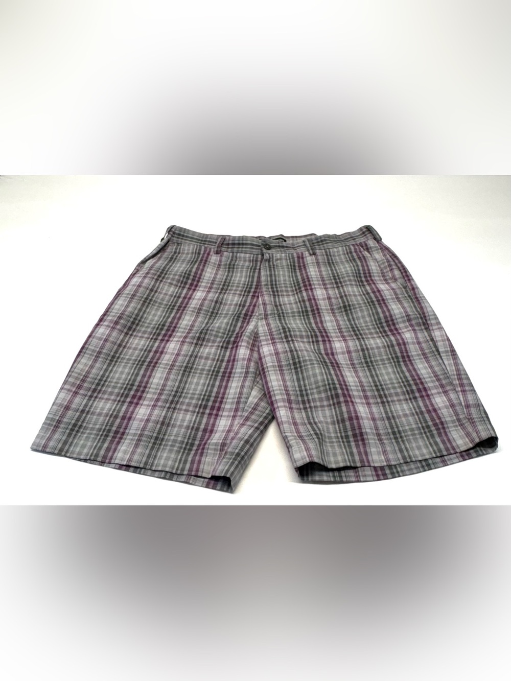PGA Tour Pro Series Plaid Golf Shorts - Size 36